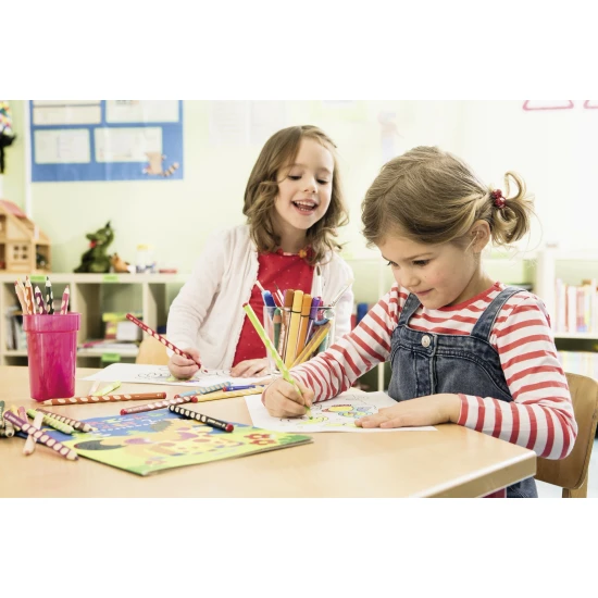 Háromszög alakú zsírkréta Balkezeseknek 12 db