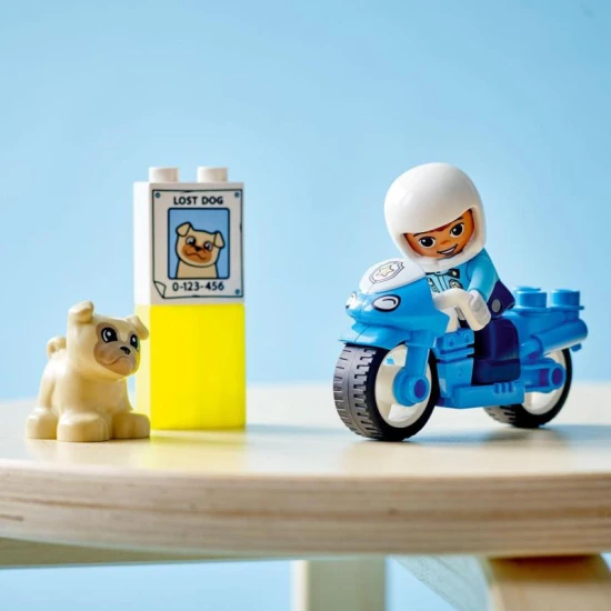 LEGO DUPLO 10967 Rendőrségi motorkerékpár