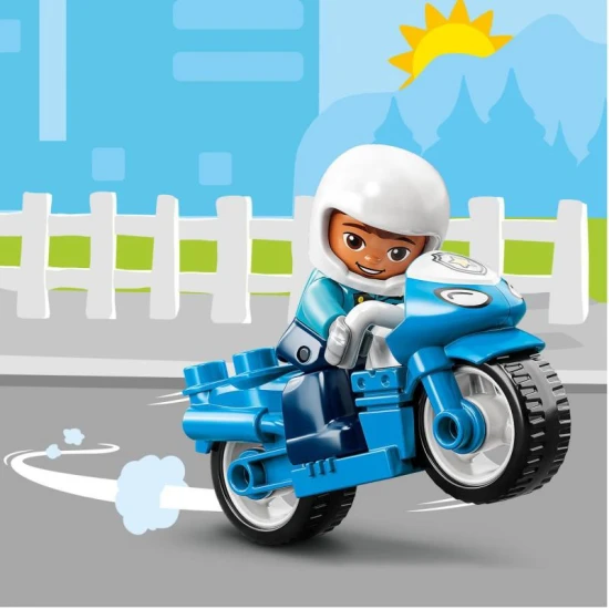 LEGO DUPLO 10967 Rendőrségi motorkerékpár