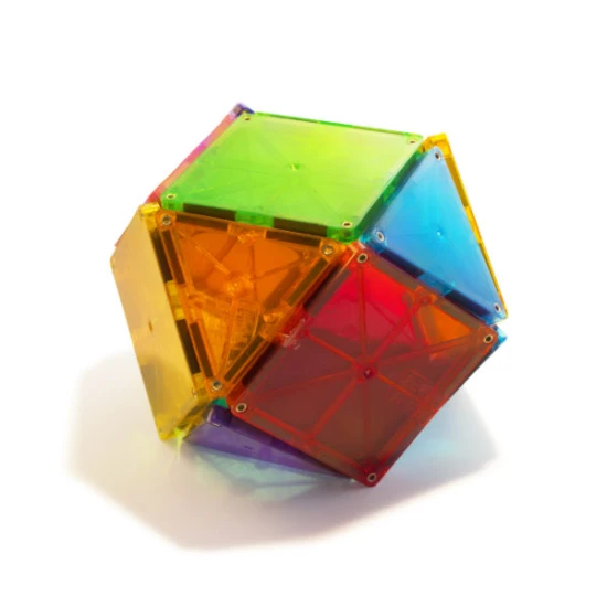 Eredeti 32 részes MAGNA-TILES mágneses építőkészlet.