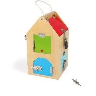 Zárakkal ellátott ház