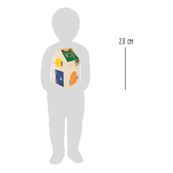 Zárakkal ellátott ház