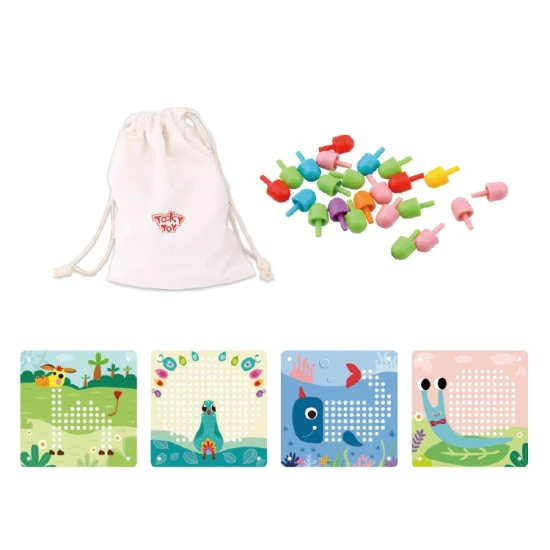 Gyermek társasjáték Kis mozaik a kreativitás fejlesztésére