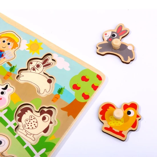 Tooky Toy Puzzle beszúrása Farm