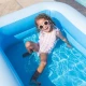 Felfújható téglalap alakú medence Swim Essentials Kék 211 × 132 × 46 cm