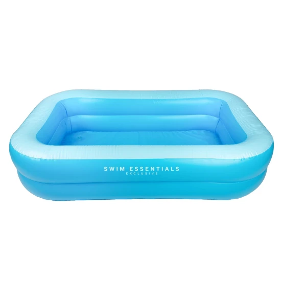Felfújható téglalap alakú medence Swim Essentials Kék 211 × 132 × 46 cm