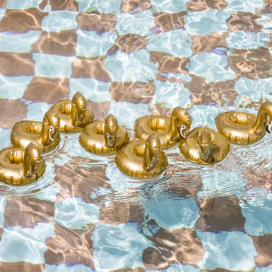 Felfújható pohártartó Golden Swan