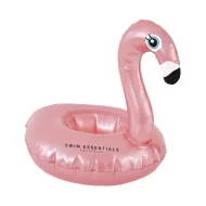Felfújható pohártartó Flamingo rozéarany