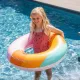 Swim Essentials Rainbow felfújható kerék 90 cm - Színes nyári kerék gyerekeknek és felnőtteknek