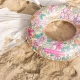 Swim Essentials felfújható gyermekkerék virág motívummal, színkombinációban - átmérő 50 cm