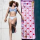 Swim Essentials csillogó pöttyös felfújható matrac medencéhez és tengerpartra