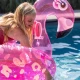 Felfújható flamingó neon csillámmal 150 cm