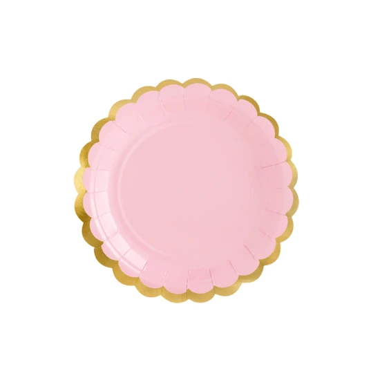 Tányérok Pink 6 db