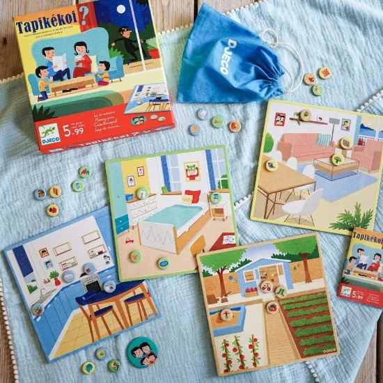 A tolvaj a házban játék – izgalmas memóriajáték az egész családnak