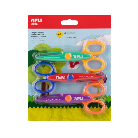Olló 13,5 cm 3 db Olló 13,5 cm 3 db