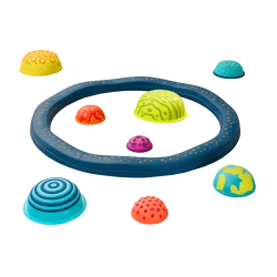 Egyensúlyozó akadálypálya lépőkövekkel Planet Hopper