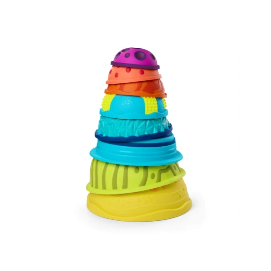 B-Toys Egyensúlyozó akadálypálya lépőkövekkel Planet Hopper B-Toys Egyensúlyozó akadálypálya lépőkövekkel Planet Hopper