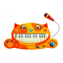 Zongora mikrofonnal Cat