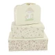 Háromdarabos kartondoboz bőrönd szett Ella szarvasgida vintage flowers Bieco Háromdarabos kartondoboz bőrönd szett Ella szarvasgida vintage flowers BIECO_04003040