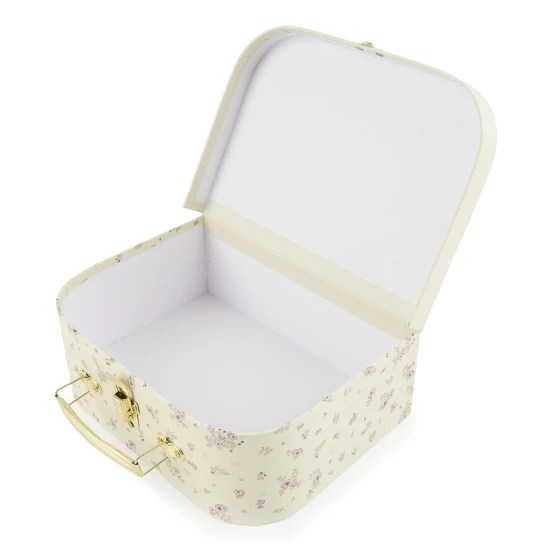 Háromdarabos kartondoboz bőrönd szett Ella szarvasgida vintage flowers Bieco Háromdarabos kartondoboz bőrönd szett Ella szarvasgida vintage flowers BIECO_04003040