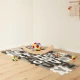Habszivacs puzzle játszószőnyeg ábécével black & white 26 db Bieco Habszivacs puzzle játszószőnyeg ábécével black & white 26 db BIECO_19201506