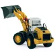 Bruder Liebherr traktor pengével úttisztításhoz 1072BRUD02430