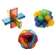 Három hagyományos puzzle-készlet modern kivitelben.