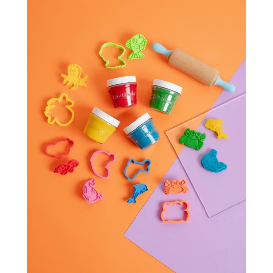 Kreatív modellező készlet Tenger – természetes gyurma kis alkotóknak