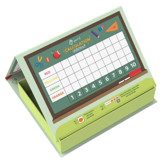 ChildGen modellező készlet Alphabet - természetes gyurma formákkal és játszószőnyeggel.