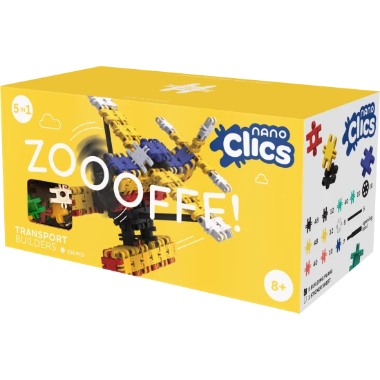 Ökológiai készlet Nano Clics Szállítás 250 db