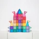 Mágneses építőkészlet Glitter Castle Pack 48 darabos golyópálya