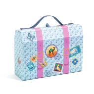 Írókészlet kék tokban