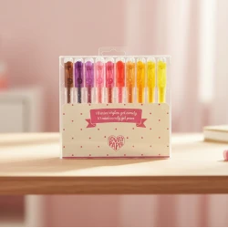 10 db világító mini zselés tollak