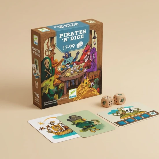 Kalózok kocka- és fogadási játék