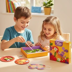 Együttműködési és figyelmes játék Gyümölcsvarázs