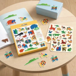 Filc matricák Állatok 60 db