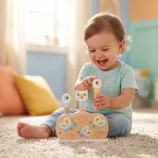 Az Állatlövő Betét ideális azoknak a gyerekeknek, akik szeretik az állatokat és a szórakozást.