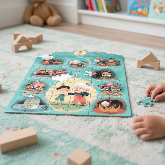 Pinokkió mese kirakó 54 darabos