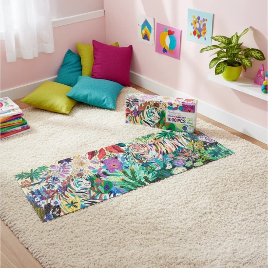 Kirakógaléria Szivárványos Tigrisek 1000 darabos