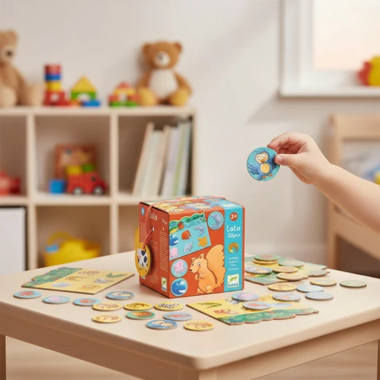 Lottójáték Állatok Djeco