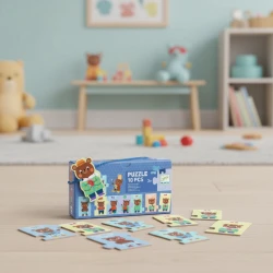 Puzzle mackó öltözködés közben