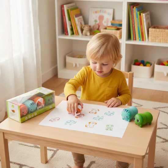 Önnedvesítő bélyegzők Kerti állatok