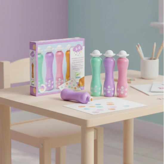 Gyöngyházfényű festékek ergonomikus formával: Gyermekeknek és kreatív lelkeknek