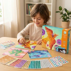 Hab Mozaik Mitikus Lények Festés Számok Szerint