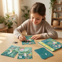 Kaparós képek Tó szivárványos ragyogással