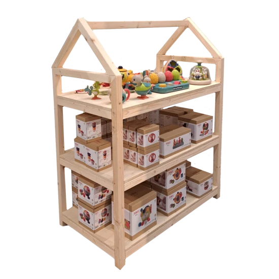 Display House for toys Tolo and Dolce