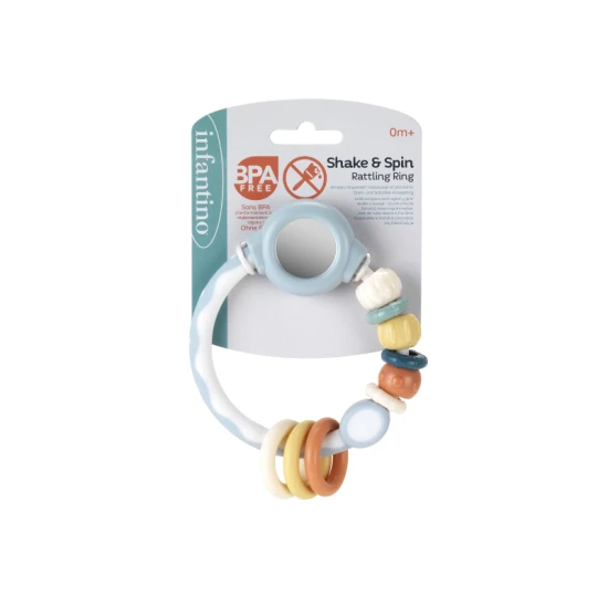 Remegő és forgó csörgő