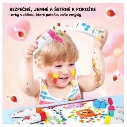 Illatos ujjfestékek 8 db