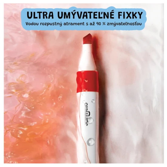 Jarmelo kétoldalas markerek hordozható dobozban - 24 szín, ecsettel és vastag hegyével, nem mérgező és mosható