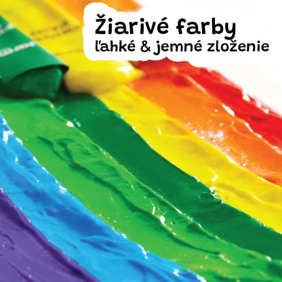 Jarmelo ujjfestékek - 12 tasak alumínium fóliában, nem mérgező és utazásra alkalmas